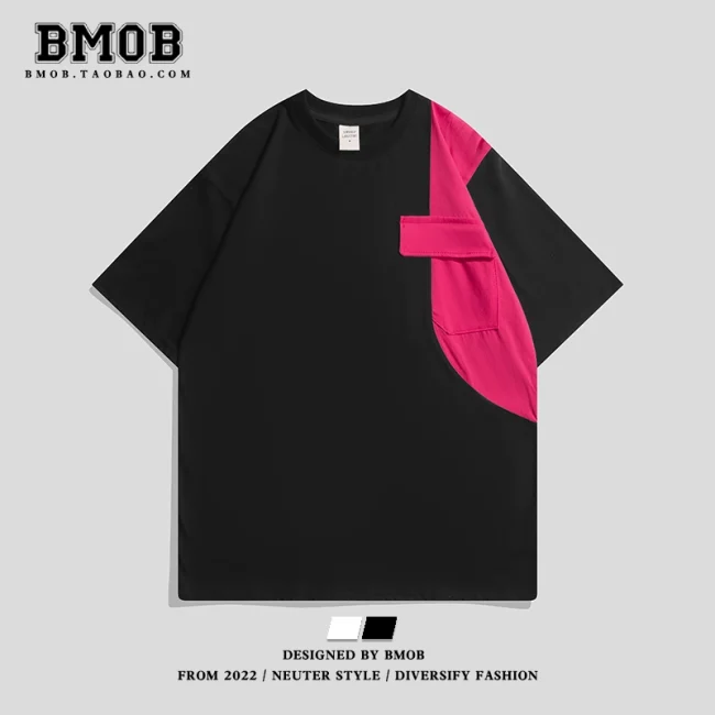 BMOB cotton short -sleeve