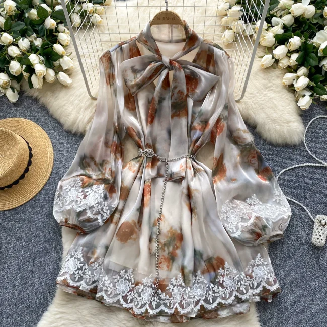 European luxury dress