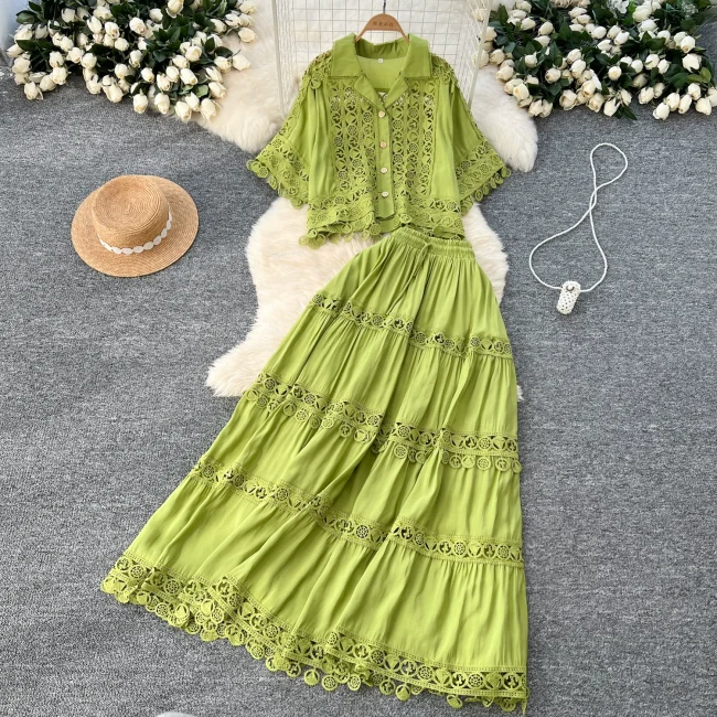French hollow two piece set