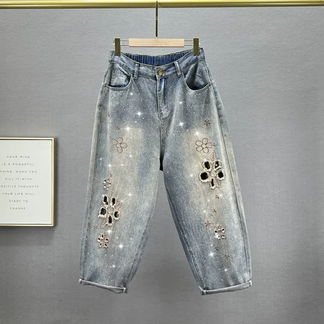 Female diamond touch pants
